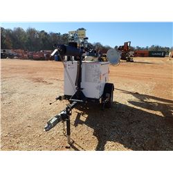 MAGNUM MLT3060K-01 LIGHT PLANT/GENERATOR SET, VIN/SN:1410416 - KUBOTA DIESEL ENGINE, METER READING 7