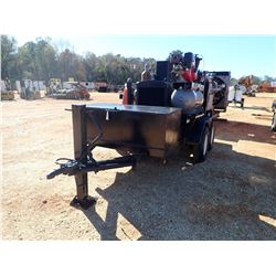 AIR COMPRESSOR, 250 LINCOLN GENERATOR/WELDER, OXYGEN/CUTTING TORCH SET, GAS BOTTLE, VISE, TOOL BOX, 