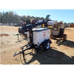 2017 MULTIQUIP LT6K LIGHT PLANT/GENERATOR, S/N 4GNBL0016GB043114, KOHLER DIESEL, METER READING 1,057