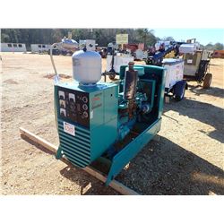 ONAN 30 GENERATOR SET, VIN/SN:L810603171 - FORD LP GAS ENGINE, 30KW, 120/240, SKID MTD, METER READIN