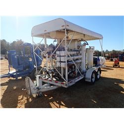 BARON OIL RECLAIMER SYSTEM, S/N 800919, MTD ON T/A TRAILER W/ CANOPY (B-4)