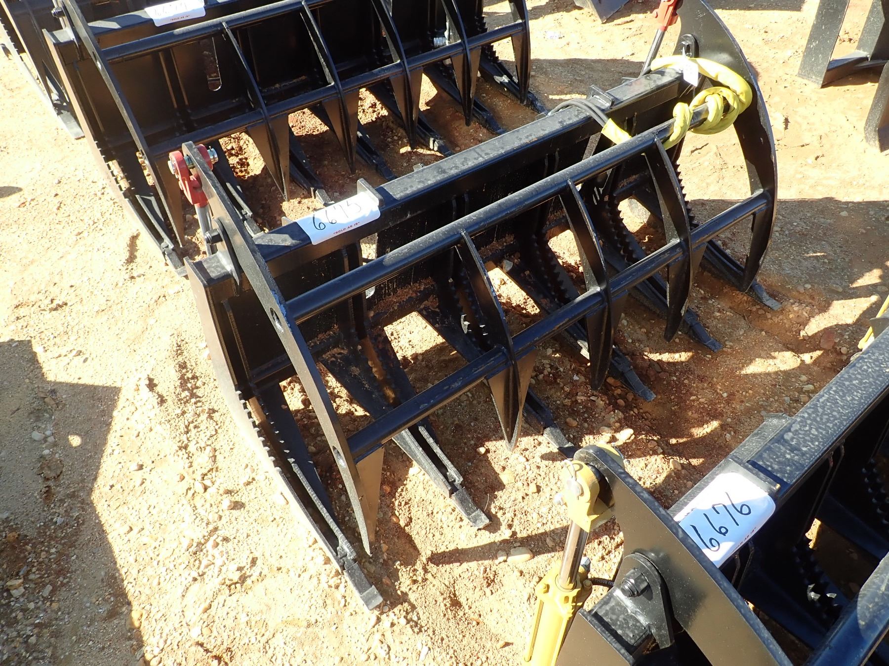 66" ESERIES ROOT RAKE, FITS SKID STEER LOADER (B5)