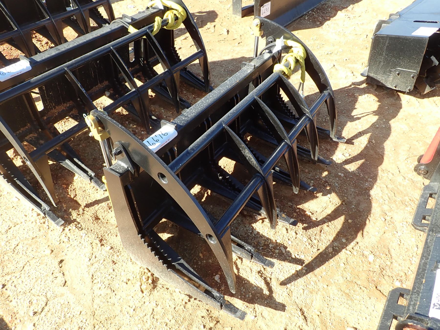 60" ESERIES ROOT RAKE, FITS SKID STEER LOADER (B5) J.M. Wood