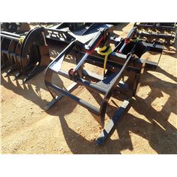 FORK GRAPPLE, FITS SKID STEER LOADER (B-5)