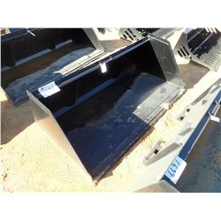 80" SNOW/LITTER BUCKET W/B.O.C.E., FITS SKID STEER LOADER (B-5)