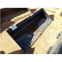 84" LOW PROFILE BUCKET W/ B.O.C.E., FITS SKID STEER LOADER (B-5)