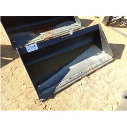72" LOW PROFILE BUCKET W/ B.O.C.E., FITS SKID STEER LOADER (B-5)