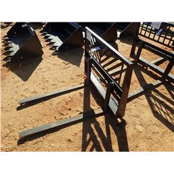 FORK FRAME 48", FITS SKID STEER LOADER (B-5)