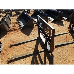 FORK FRAME 48", FITS SKID STEER LOADER (B-5)