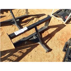 REESE HITCH FRAME, FITS SKID STEER LOADER (B-5)