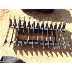 70" ROOT RAKE, FITS SKID STEER LOADER (B-5)