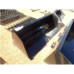90" SNOW/MULCH BUCKET, FITS SKID STEER LOADER (B-5)