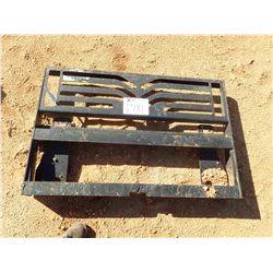 FORK ATTACH FRAME, FITS SKID STEER LOADER (B-5)