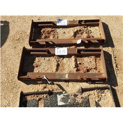 TUBE WELD ON ATTACH FRAME, FITS SKID STEER LOADER (B-5)