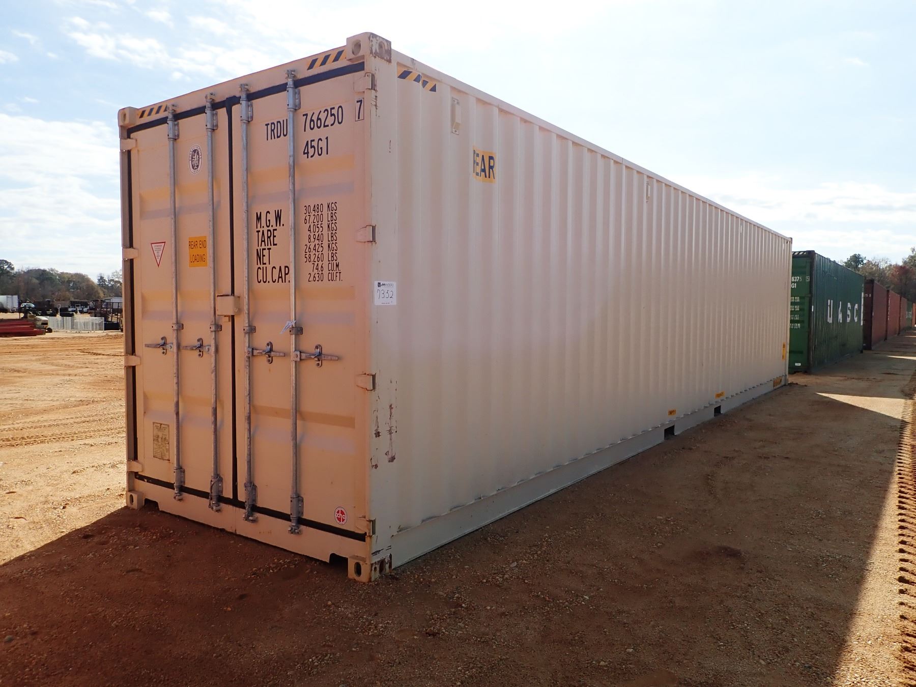 40' STEEL SHIPPING CONTAINER