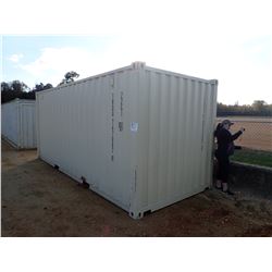 20' STEEL SHIPPING CONTAINER (B-9)