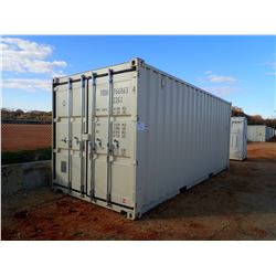 20' STEEL SHIPPING CONTAINER (B-9)
