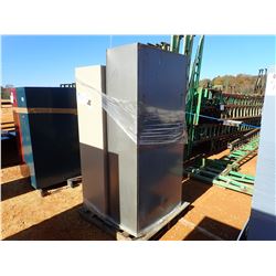 (2) METAL STORAGE CABINET (B-9)