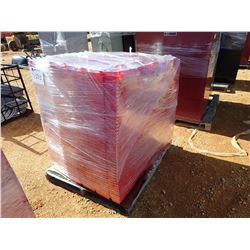 PALLET OF PLASTIC STORAGE TRAYS (B-9)