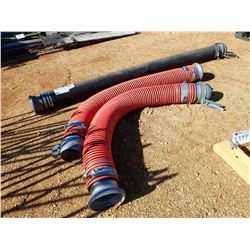 (30 SECTION 8" RUBBER/ABS PIPE (B-9)