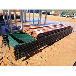 PALLET SUPPORT RAILS W/UPRIGHT (B-9)