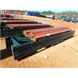 PALLET SUPPORT RAILS W/UPRIGHT (B-9)