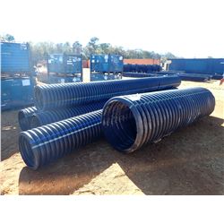 MISC SIZE CORRUGATED PLASTIC PIPE (B-9)