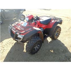 2005 HONDA RUBICON 500 ATV, VIN/SN:5Y4AM06Y95A00704 - 4X4, AUTOMATIC, METER READING 483