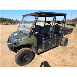 2011 POLARIS RANGER 800 CREW ATV, VIN/SN:4XAWH76AXB3237718 - 4X4, GAS ENGINE, CANOPY, WINDSHIELD, ME