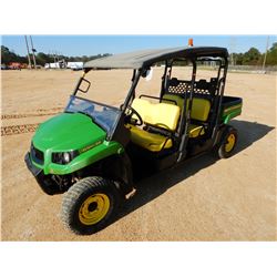 2015 JOHN DEERE XUV 550 S4 UTV, VIN/SN:040570 - 4X4, CREW CAB, CANOPY, DUMP BED, METER READING 1,642