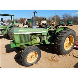 JOHN DEERE 2240 FARM TRACTOR, VIN/SN:182209 - 1 REMOTE, METER READING 2,034 HOURS