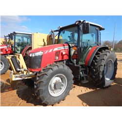 2018 MASSEY FERGUSON 5711 FARM TRACTOR, VIN/SN:AJ5178022 - MFWD, 3 REMOTES, DIAMOND MOWERS 5.5' REAR