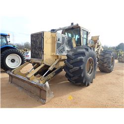 TIGERCAT 620E SKIDDER, VIN/SN:4201 - GRAPPLE, DUAL ARCH, CAB, A/C, 35.5L-32 TIRES, METER READING 8,2