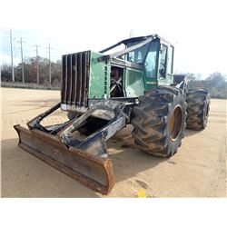 2006 JOHN DEERE 648G III SKIDDER, VIN/SN:606341 - GRAPPLE, SINGLE ARCH, WINCH, CAB, 30.5L-32 TIRES, 