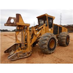 2004 TIGERCAT 724D FELLER BUNCHER, VIN/SN:7240593 - TIGERCAT SAW HEAD, CAB, A/C, 67-34.00 TIRES