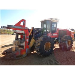2010 PRENTICE 2570 FELLER BUNCHER, VIN/SN:PB19842 - PRENTICE SH56 SAW HEAD, CAB, A/C, 28L-26 TIRES, 