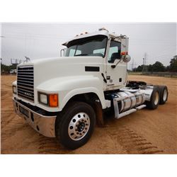 2015 MACK CHU613 TRUCK TRACTOR, VIN/SN:1M1AN07Y9FM019889 - T/A, 445 HP MACK MP8 ENGINE, MACK M-DRIVE