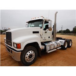2014 MACK CHU613 TRUCK TRACTOR, VIN/SN:1M1AN07Y0EM016331 - T/A, 445 HP MACK MP8 DIESEL, MACK M-DRIVE
