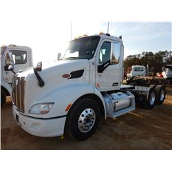 2017 PETERBILT 579 TRUCK TRACTOR, VIN/SN:1XPBDP9X5HD361393 -T/A, 455 HP PACCAR ENG, 10 SPD TRANS, 40