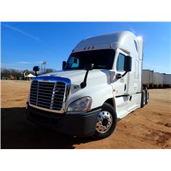 2014 FREIGHTLINER CASCADIA TRUCK TRACTOR, VIN/SN:3AKJGLD56ESFK0491 - T/A, 505HP DD15 DETROIT ENGINE,