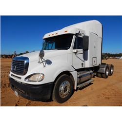 2011 FREIGHTLINER COLUMBIA TRUCK TRACTOR, VIN/SN:1FUJA6CK6BDAW0504 - T/A, S60 DETROIT DIESEL ENGINE,