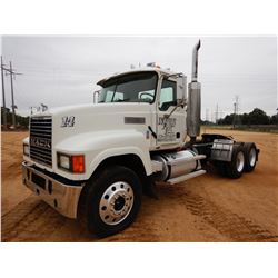 2007 MACK CHN613 TRUCK TRACTOR, VIN/SN:1M2AJ06Y47N007119 - T/A, MACK DIESEL ENGINE, 10 SPEED TRANS, 