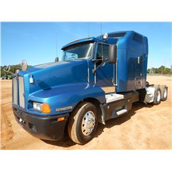 2007 KENWORTH T600 TRUCK TRACTOR, VIN/SN:1XKADB9X47J179415 - T/A, CAT C15 ENGINE, 13 SPEED TRANS, AI