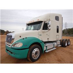 2006 FREIGHTLINER COLUMBIA TRUCK TRACTOR, VIN/SN:1FUJA6CV96LV73166 - T/A, MERCEDES DIESEL ENGINE, AU