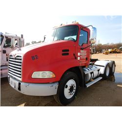 2004 MACK CX613 TRUCK TRACTOR, VIN/SN:1M1AE06Y44N017265 - T/A, 427 HP MACK ENGINE, 10 SPEED TRANS, A