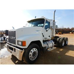 2005 MACK CHN613 TRUCK TRACTOR, VIN/SN:1M1AJ06Y75N001896 - T/A, AC/380 MACK DIESEL ENGINE, 10 SPEED 