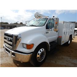 2006 FORD F650 MECHANICS TRUCK, VIN/SN:3FRWF65F06V315277 - CUMMINS DIESEL ENGINE, 7 SPEED TRANS, SUM