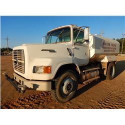 1996 FORD L-900 AERO MAX WATER TRUCK, VIN/SN:1FTYS95B4TVA13515 - S/A, DETROIT S60 ENGINE, 7 SPEED TR