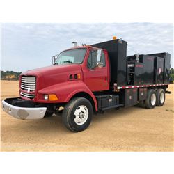 2000 STERLING FUEL & LUBE TRUCK, VIN/SN:2FZXBJBB0YAF63018 - T/A, CAT DIESEL ENGINE, ALLISON A/T, 100