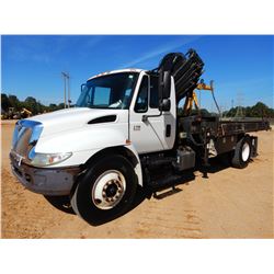 2006 INTERNATIONAL 4300 CRANE TRUCK, VIN/SN:1HTMMAAR66H214481 - S/A, IHC DIESEL, ALLISON A/T, AIR BR